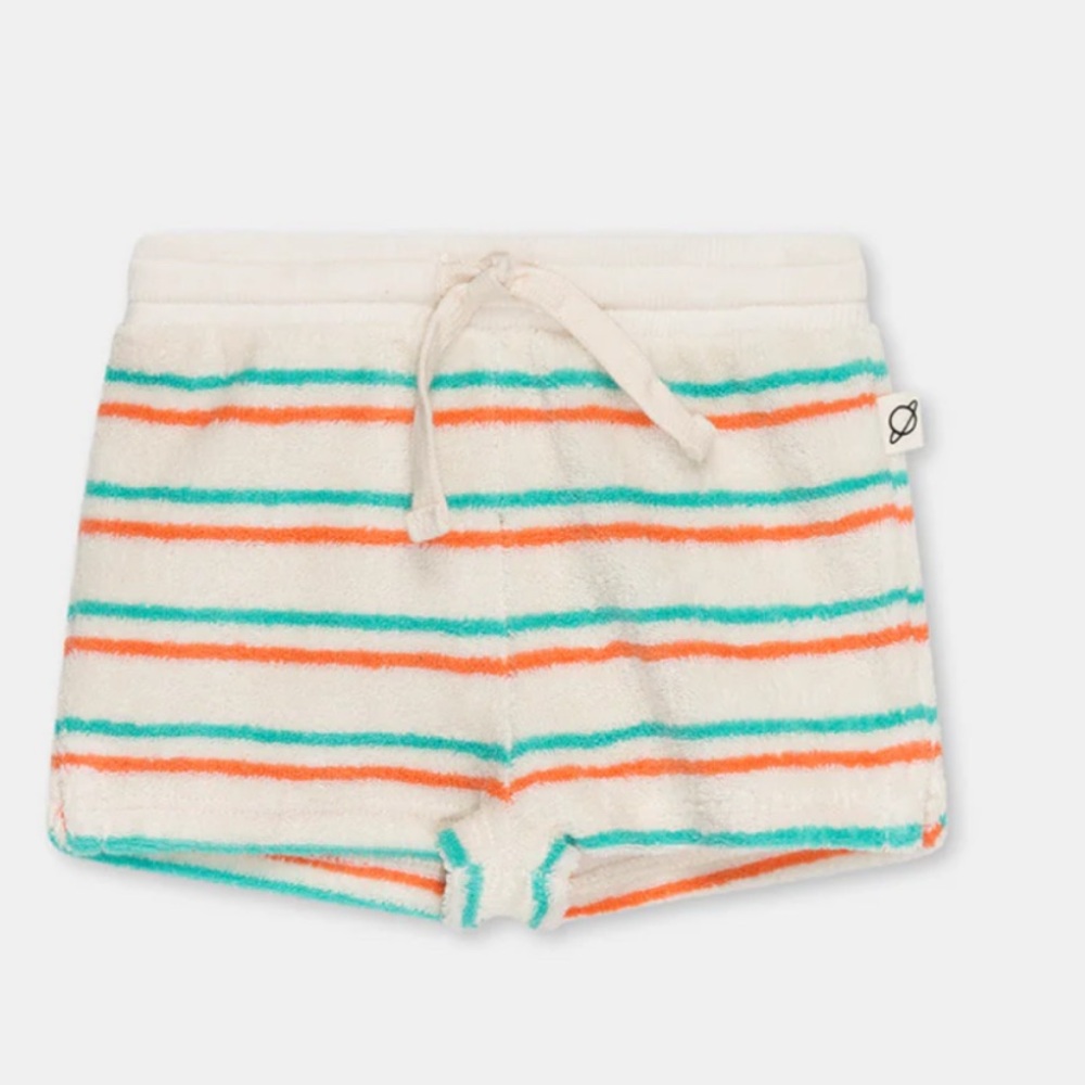 My little COZMO Toweling stripe KID shorts size 6